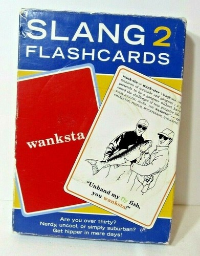 Slang flash cards - flash,
